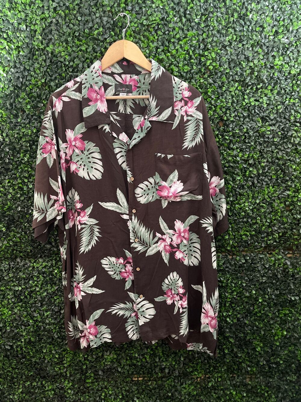David Taylor Collection, Men’s Hawaiian Shirt, Size XXL